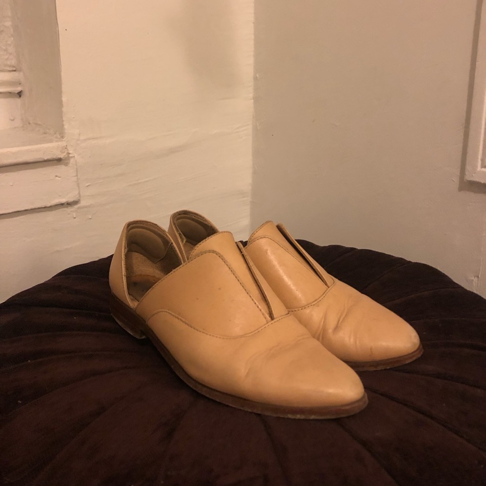 Nisolo Emma d’Orsay Oxford Tan Shoe